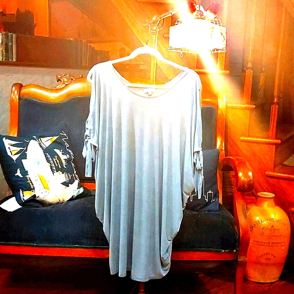 Pale-grey Tunica Dress